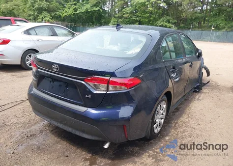 2025 Toyota Corolla Le z USA, uszkodzony, nr VIN 5YFB4MDE2SP269801